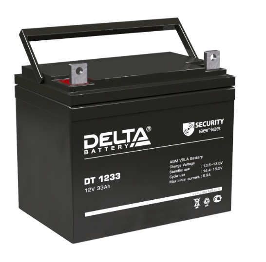 Аккумулятор Delta 33 Ah