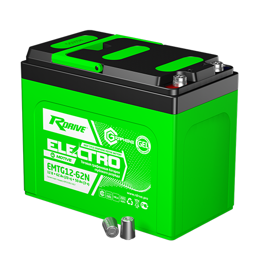 Тяговая графеновая батарея RDrive ELECTRO Motive EMTG12-62N
