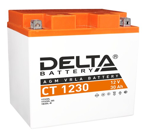 аккумулятор delta ct 1230
