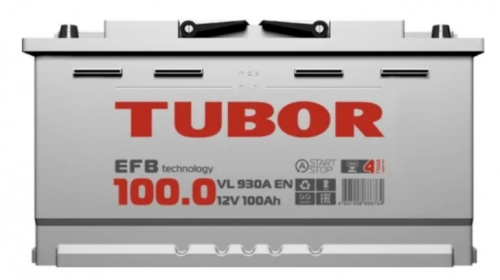 Аккумулятор TUBOR EFB 100.0 правый+ — купить аккумулятор TUBOR