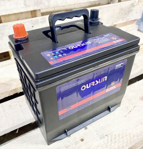 Аккумулятор автомобильный OURSUN 75D23L 60Ah