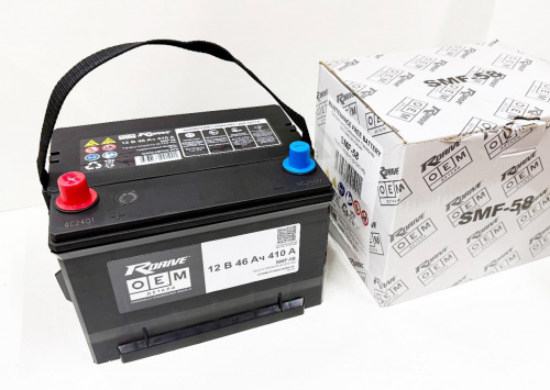 Аккумулятор RDrive OEM ДЕТАЛИ SMF-58 (T5HEV-3703010 / 6-QW-45) детальное фото — аккумулятор RDRIVE для электротранспорта и мототехники | Аккумуляторная Балтийская Компания СПб