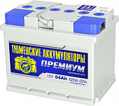 Аккумулятор TYUMEN BATTERY 64 Ач PREMIUM левый+ купить СПб | Тюменские аккумуляторы Tyumen Battery | Аккумуляторная Балтийская Компания