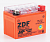 Аккумулятор ZDF Moto Battery 1204.2  GEL Orange купить СПб | Аккумулятор ZDF Premium AGM | Аккумуляторная Балтийская Компания