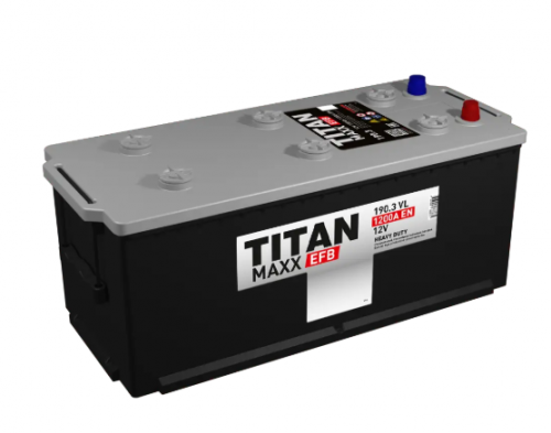 Аккумулятор TITAN MAXX 6СТ-190.3 L EFB — купить в магазине Аккумбалт