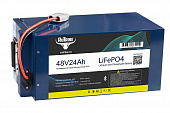 Аккумулятор Аккумуляторная батарея литиевая Rutrike LiFePO4 (48V/24Ah/30А BT) тяговый AGM 