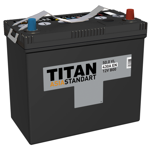 Аккумулятор TITAN ASIA STANDART 6СТ-50.0 VL