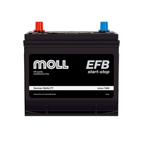 Аккумулятор MOLL MOLL Asia EFB (Start-Stop) 70ач евро 700А 230х170х220 D23 Q85 Mazda i-Stop (72070) — купить в СПб