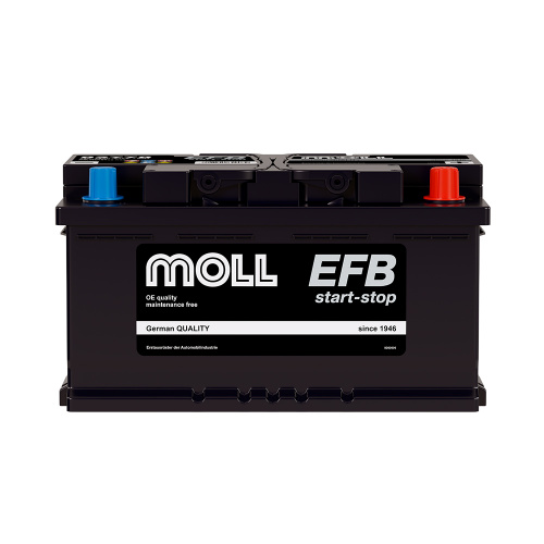 Аккумулятор MOLL MOLL EFB (Start-Stop) 78ач евро 800А 315x175x175 LB4 (82778) низкий — купить в СПб