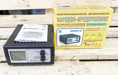 ЗУ Вымпел-57 для 6 и 12 вольтовых аккумуляторов