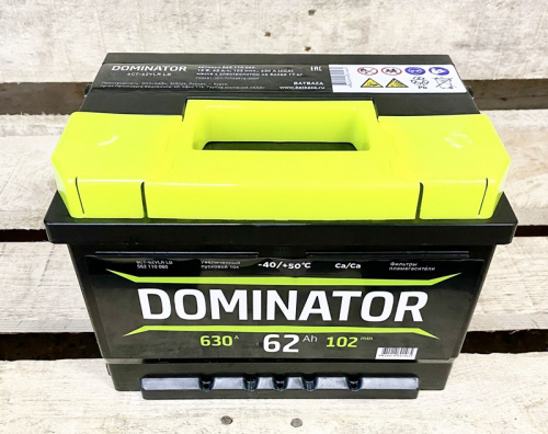 Аккумулятор автомобильный DOMINATOR