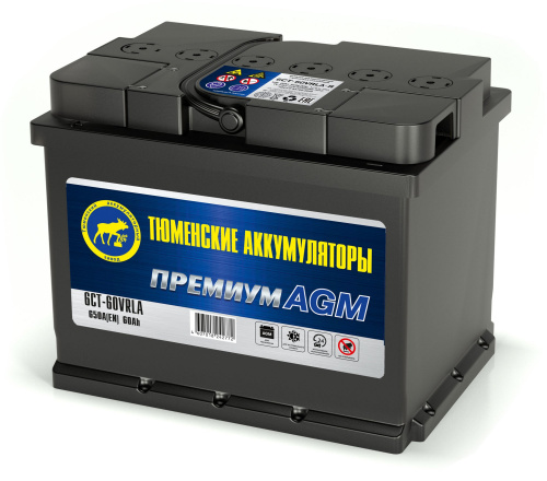 Аккумулятор Тюмень 60 Ач Premium AGM детальное фото — Тюменские аккумуляторы | Аккумуляторная Балтийская Компания СПб
