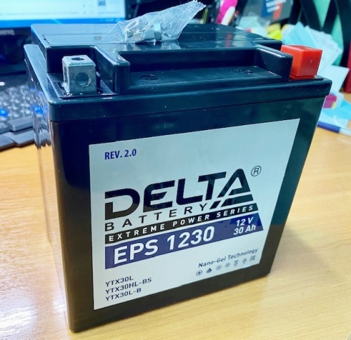 Мото аккумулятор Delta EPS 1230