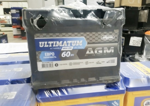 Аккумулятор Аком Ultimatum AGM  60Ah