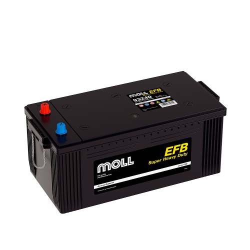 Аккумулятор MOLL MOLL EFB TRUCK 240ач евро 1400А 518х275х235 Super Heavy Duty C (93240) — купить в СПб